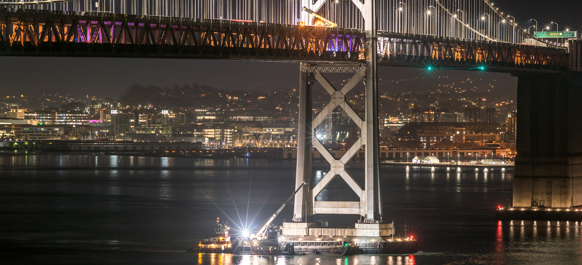 California Engineering Bay Bridge Traveler Lower