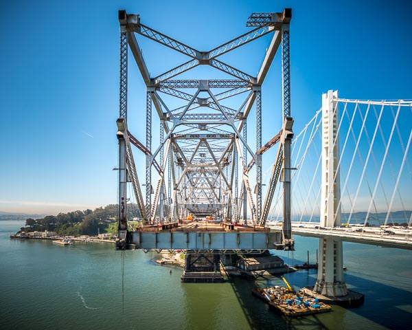 California Engineerin Contractors - Bay Bridge Cut in Two